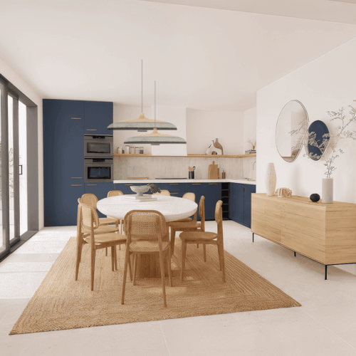 Aménagement d’un appartement en VEFA esprit bord de mer