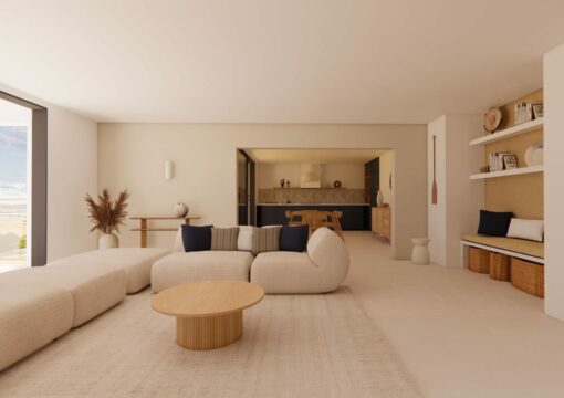 Aménagement d’un appartement en VEFA esprit bord de mer