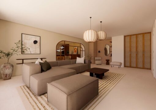 Aménagement d’un appartement en VEFA esprit bord de mer