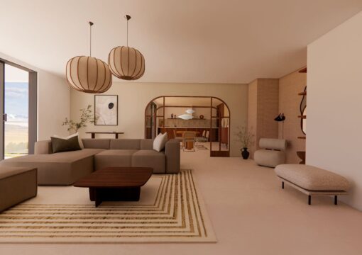 Aménagement d’un appartement en VEFA esprit bord de mer