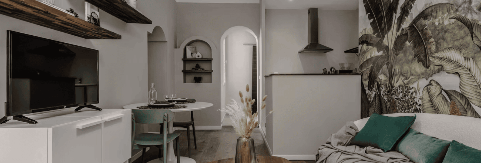Appartement Niçois aux couleurs Jungle