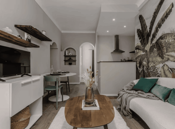 Appartement Niçois aux couleurs Jungle
