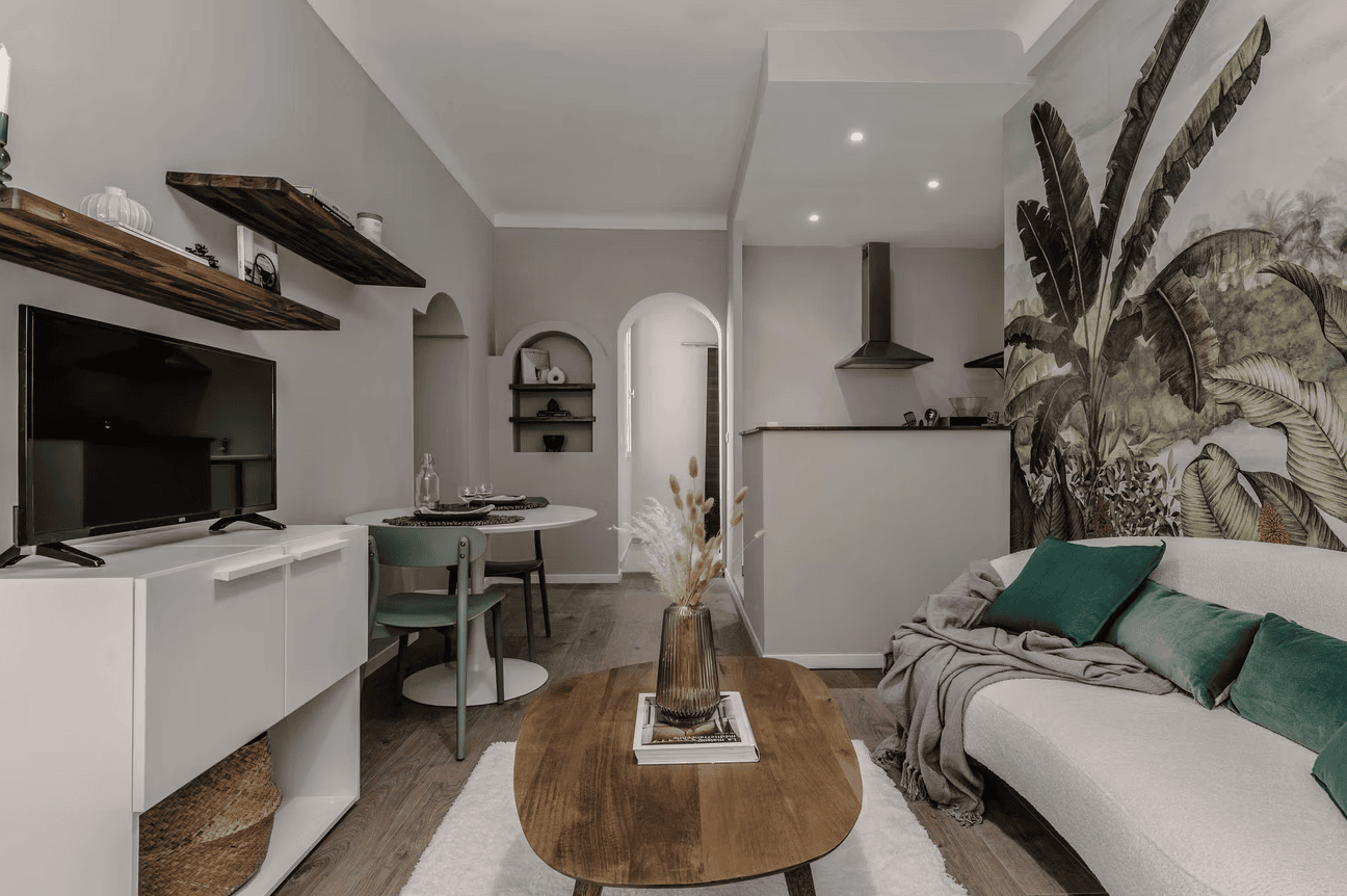 Appartement Niçois aux couleurs Jungle