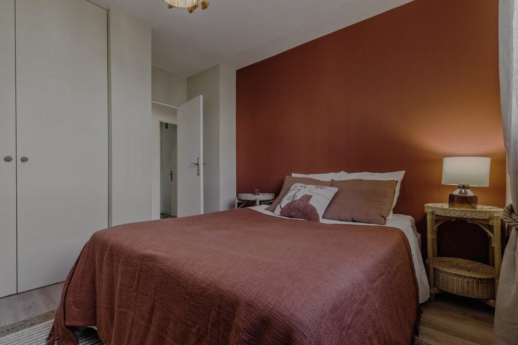 chambre tarracotta