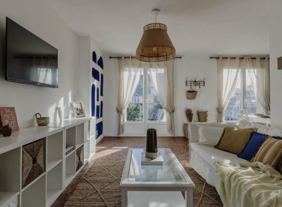 Rénovation d’un appartement méditerranéen à Nice