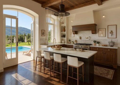Rénovation sobre et précieuse d’une villa à Vence