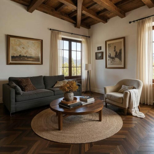 Rénovation sobre et précieuse d’une villa à Vence