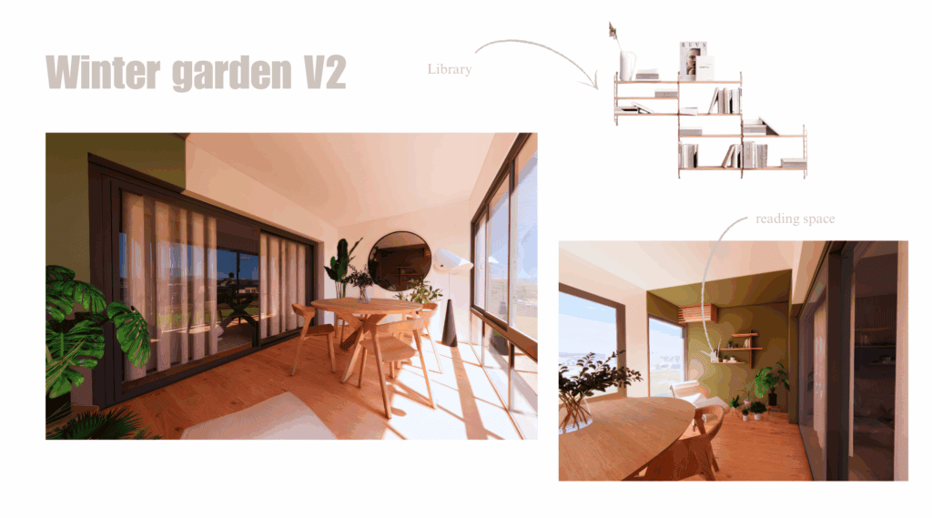 Découvrez notre moodboard ce jardin d'hiver pour un projet VEFA à Strasbourg