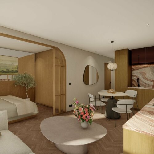 Studio minimaliste aménagé sur mesure à Metz