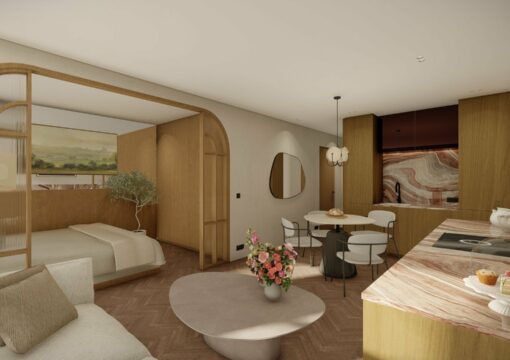 Studio minimaliste aménagé sur mesure à Metz