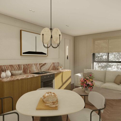 Studio minimaliste aménagé sur mesure à Metz