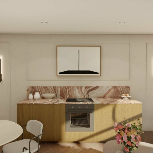 Studio minimaliste aménagé sur mesure à Metz