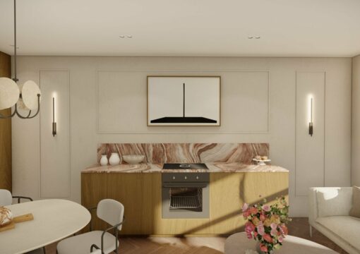 Studio minimaliste aménagé sur mesure à Metz