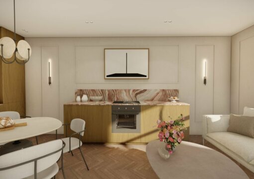 Studio minimaliste aménagé sur mesure à Metz