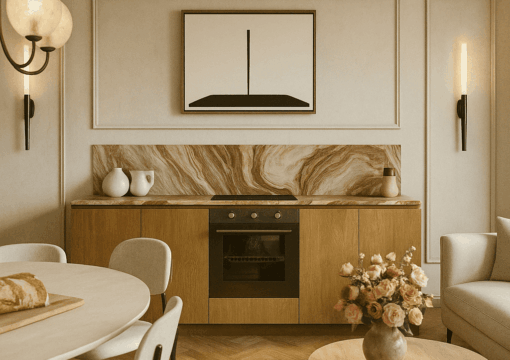 Studio minimaliste aménagé sur mesure à Metz