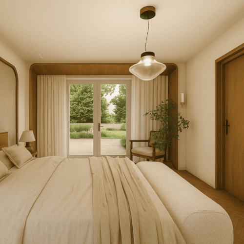 Rénovation d’un appartement de 77m2 à Metz aux lignes courbes & élégante