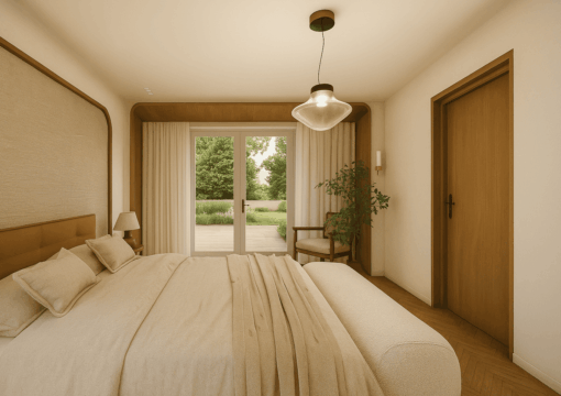 Rénovation d’un appartement de 77m2 à Metz aux lignes courbes & élégante