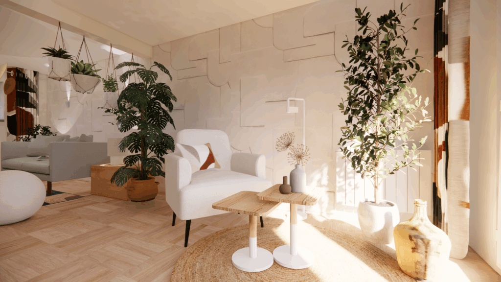 coin repos style année 70