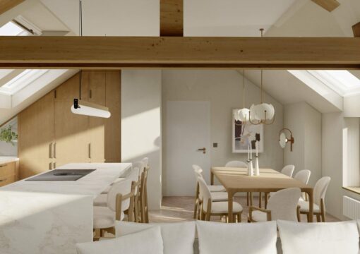 Appartement sous combles de 60m2 au Luxembourg