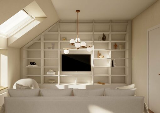 Appartement sous combles de 60m2 au Luxembourg
