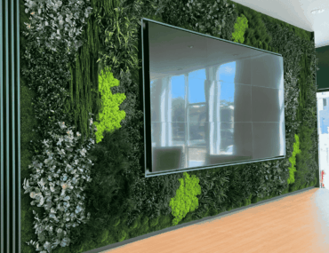 Mur végétal : un atout pour le design de vos bureaux