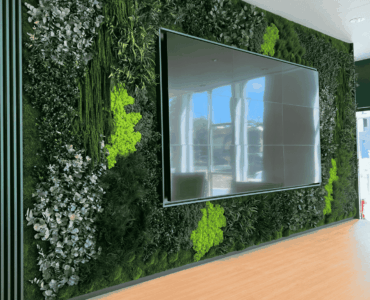 Mur végétal : un atout pour le design de vos bureaux