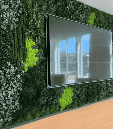 Mur végétal : un atout pour le design de vos bureaux