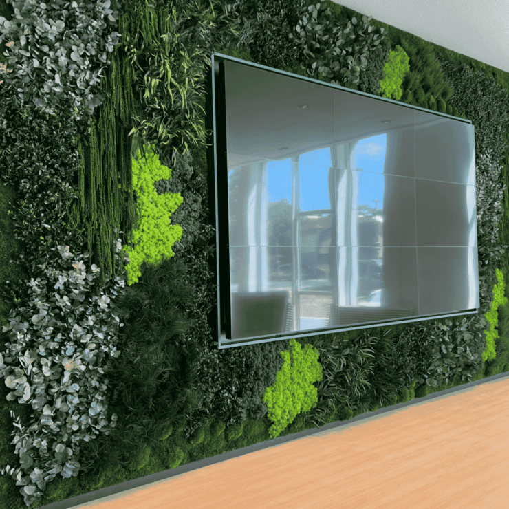 Mur végétal : un atout pour le design de vos bureaux