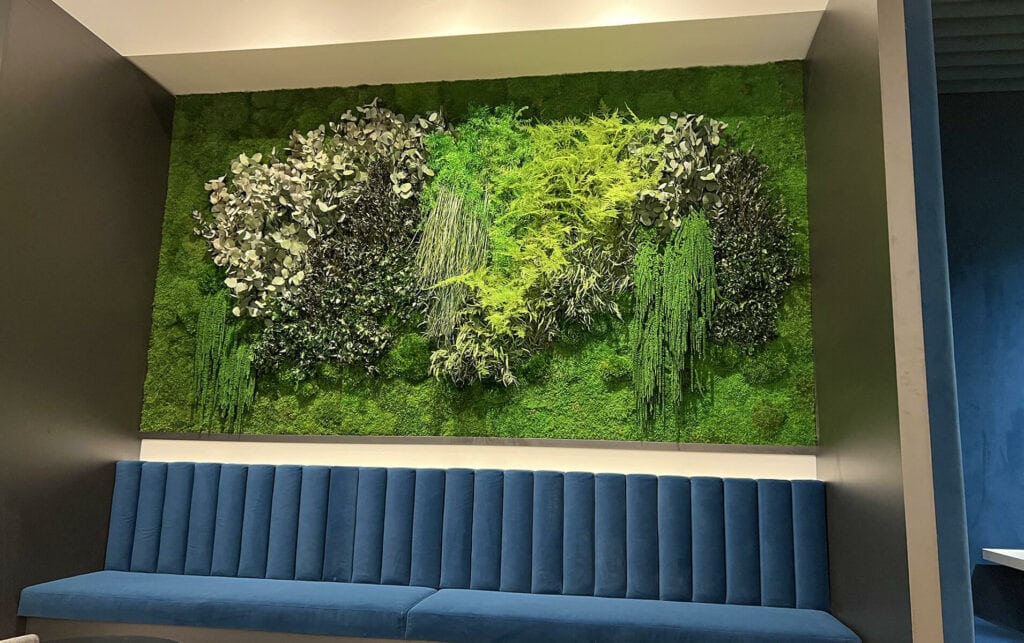 installer un mur végétal dans une zone stratégique