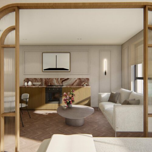 Studio minimaliste aménagé sur mesure à Metz