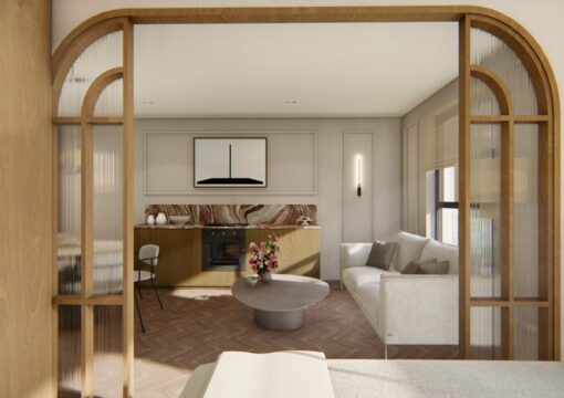 Studio minimaliste aménagé sur mesure à Metz