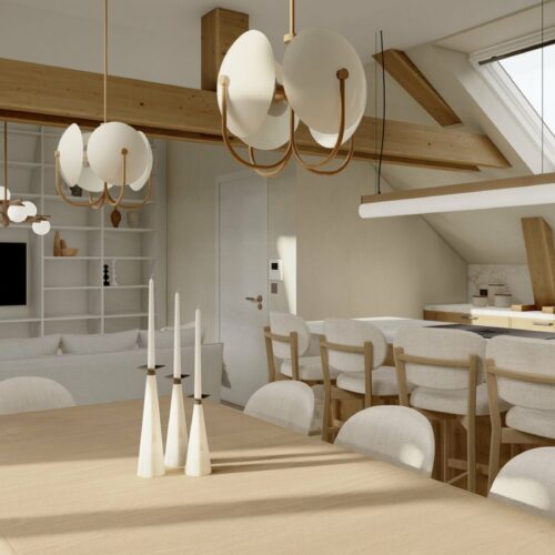 Appartement sous combles de 60m2 au Luxembourg