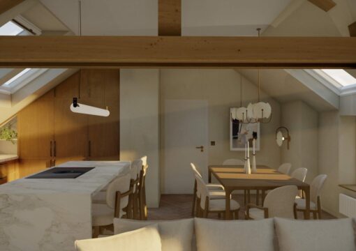 Appartement sous combles de 60m2 au Luxembourg