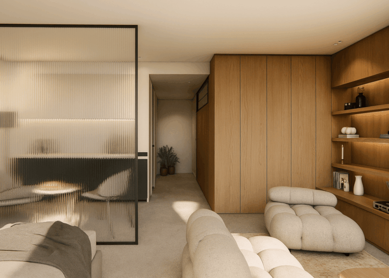 Studio haut de gamme de 33m2 destiné à la location