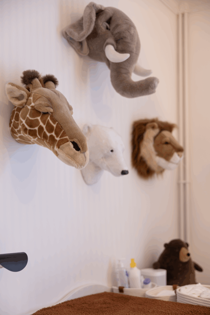 Peluche savane chambre enfant