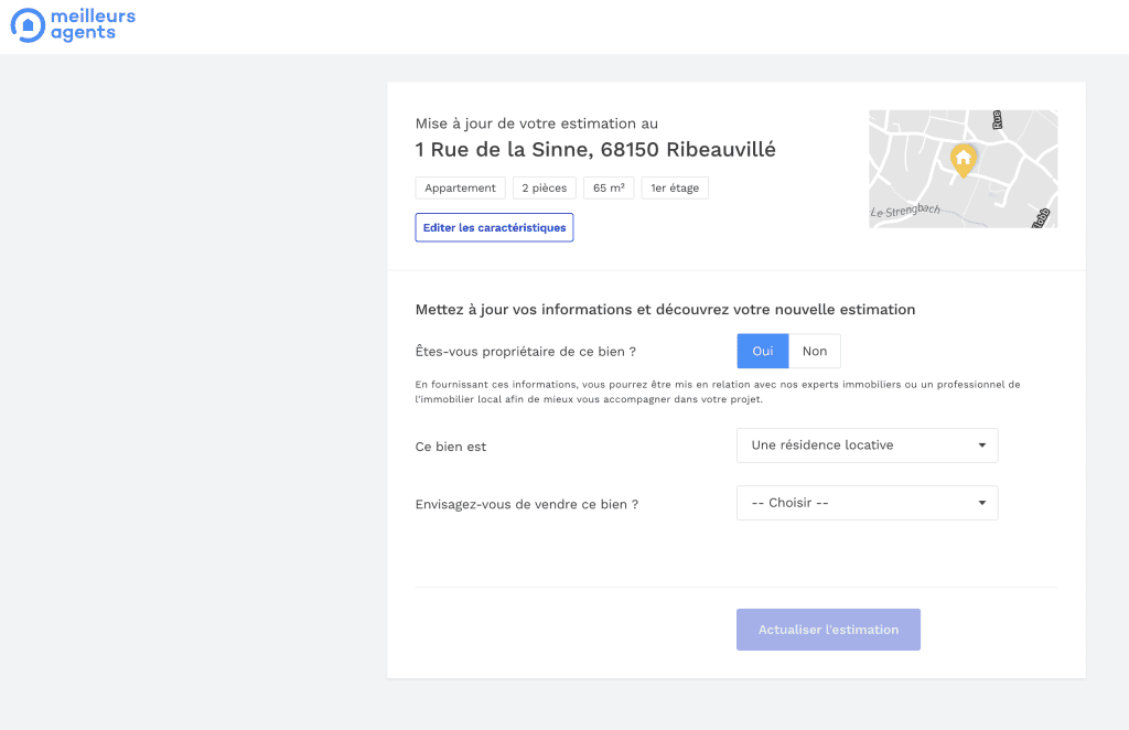 Meilleur agents - pour estimer correctement votre bien