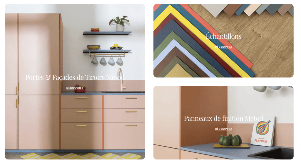 Studio Couleur : changer ses façades Metod en made in France