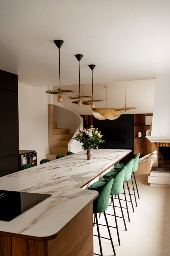 cuisine avec ilot de designer à paris