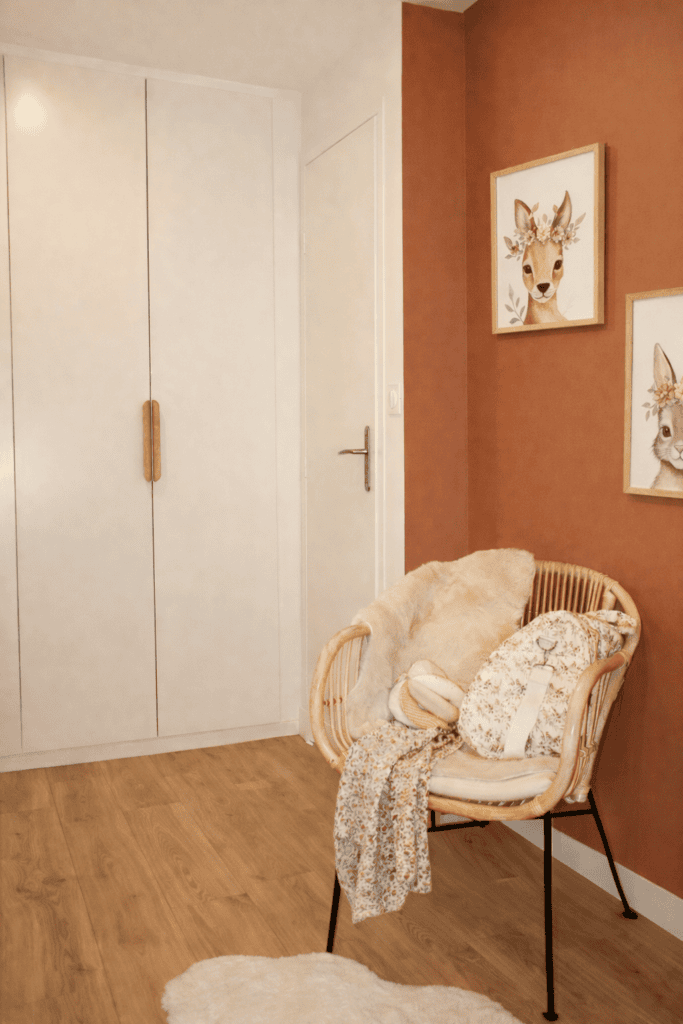 chambre terracotta architecte d'intérieur de Marseille