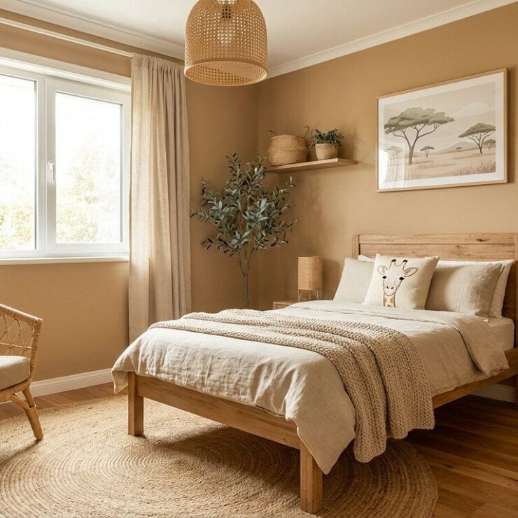 Chambre enfant savane : créer un cocon chaleureux