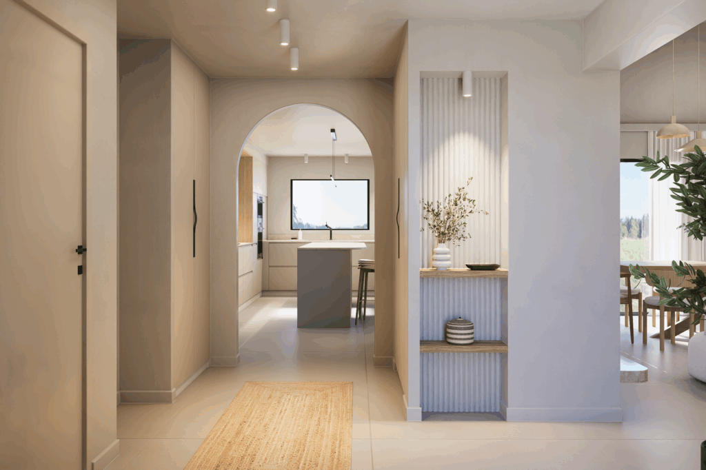 Découvrez cette magnifique cloison en arche