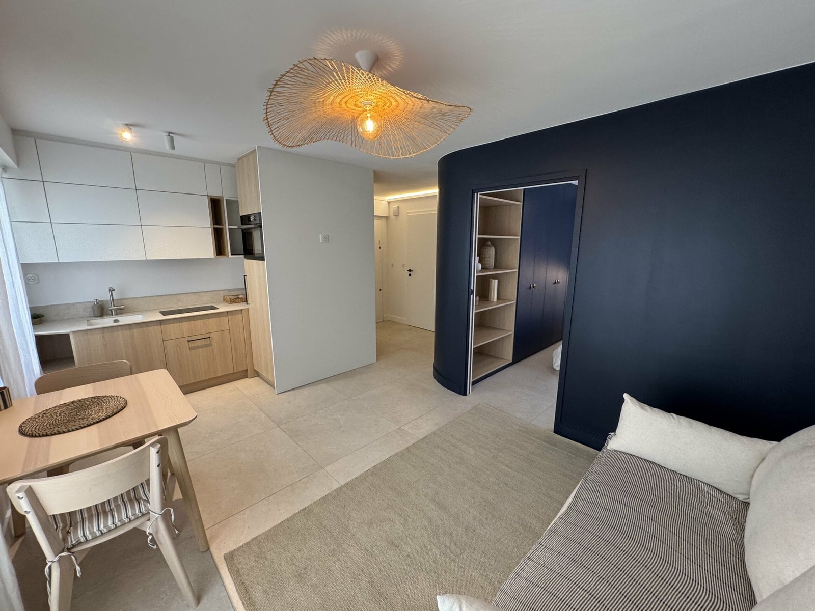 cloison design arrondie placo