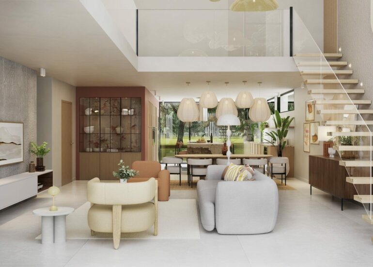 Décoration intérieure d’une maison Parisienne en construction