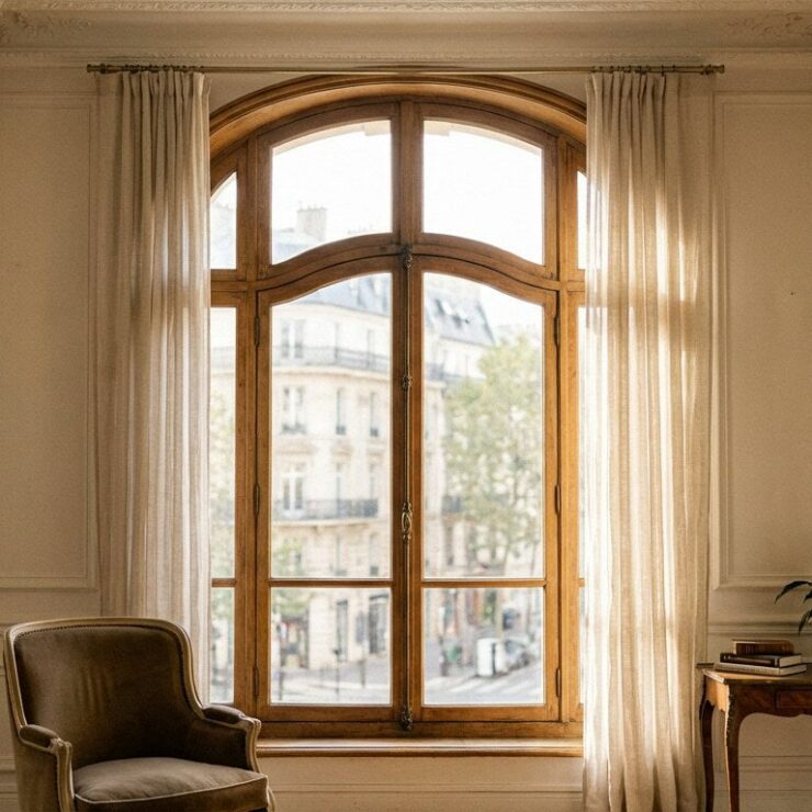 Fenêtre cintrée : l’atout charme d’une rénovation réussie