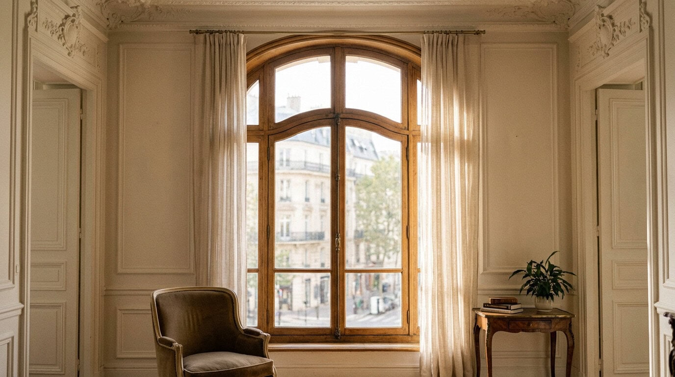 Fenêtre cintrée : l’atout charme d’une rénovation réussie