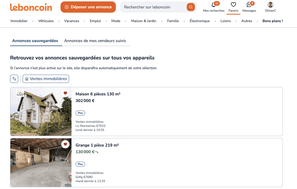 Leboncoin.fr : l'outil historique gratuit pour investisseur immobilier