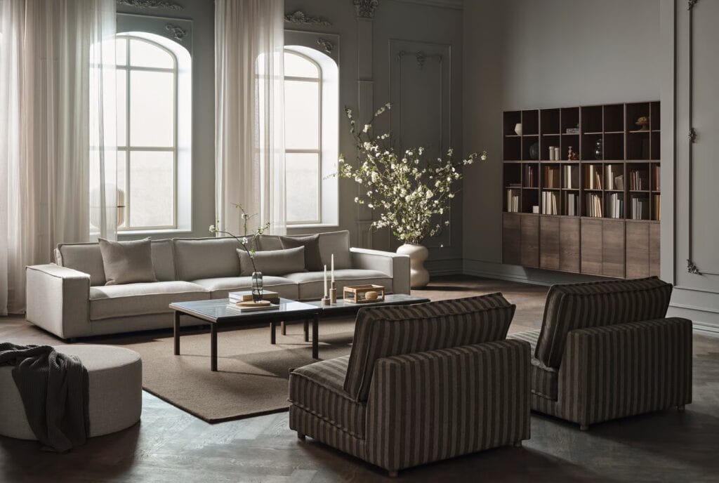 Canapé modulable Noora : le champion de la flexibilité