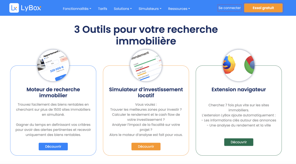 Lybox - pour votre recherche immobilière