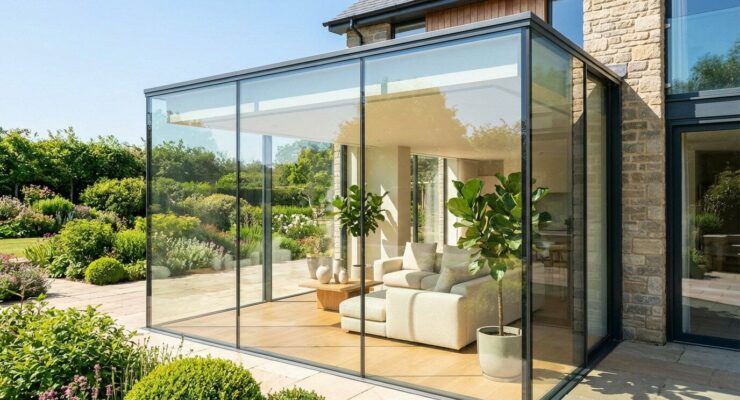 Extension maison vitrée : agrandir et illuminer