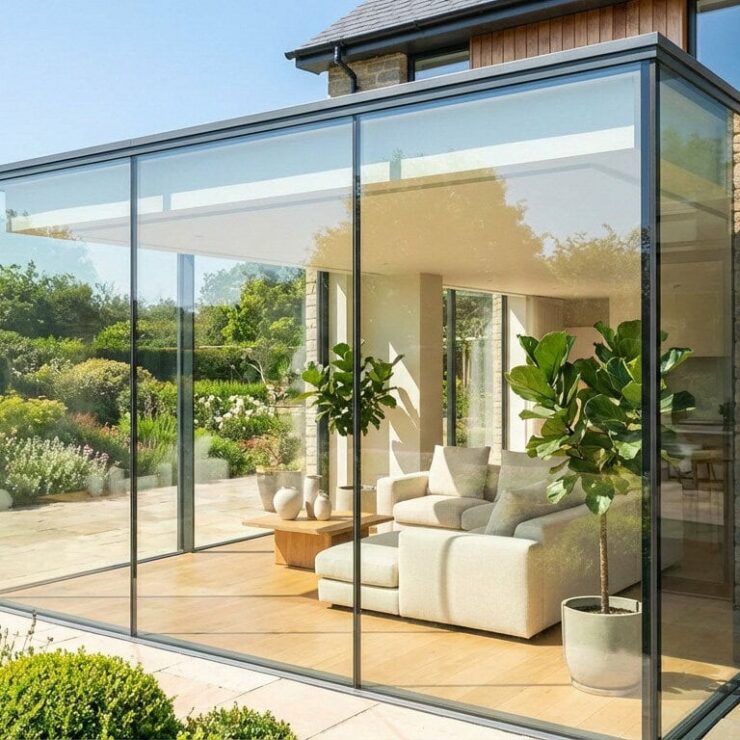 Extension maison vitrée : agrandir et illuminer